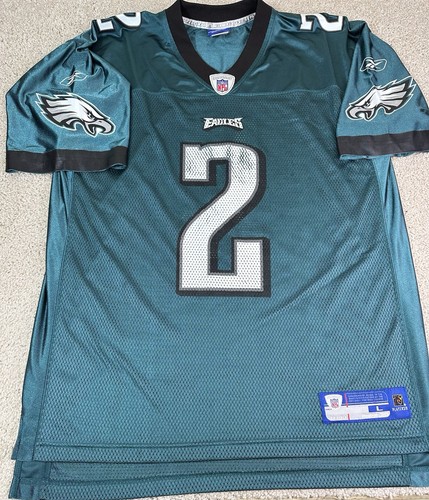 David Akers Philadelphia Eagles Reebok NFL Jersey Green • Men’s Large