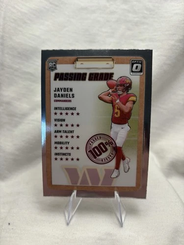 New Listing2024 Panini Donruss Optic - Passing Grade Jayden Daniels #2 (RC)