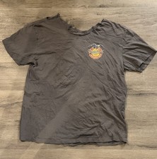 Vintage Miller Gray Cotton Short Sleeve Crew Neck Beer Graphic T-Shirt Size L