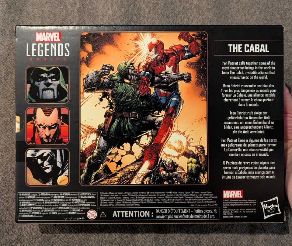 Marvel Legends The Cabal 3 Pack Amazon Exclusive Action Figures - Image 2 of 2