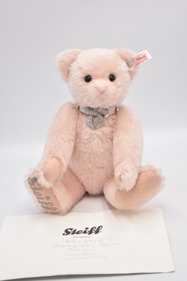 Steiff Krystie The Swarovski Teddy Bear 663321 Limited Edition Retired Growler