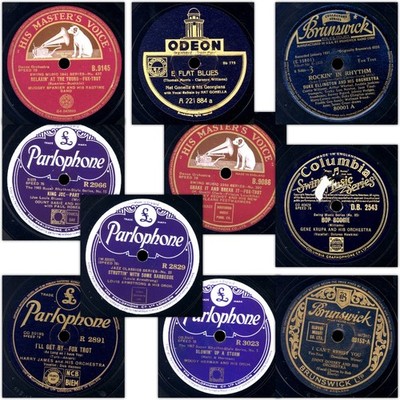 10x SWING-ORCHESTER ZUM SONDERPREIS:  ELLINGTON, Armstrong,Krupa, u.a. Set829H