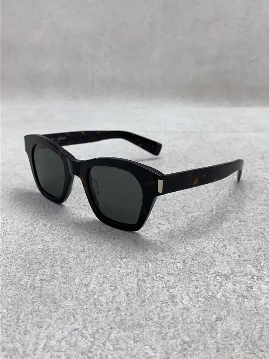 SAINT LAURENT Occhiali da Sole Uomo Wellington Plastica Nero SL592