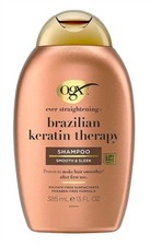 2 PACK Ogx Shampoo Brazilian Keratin Therapy 13 Ounce