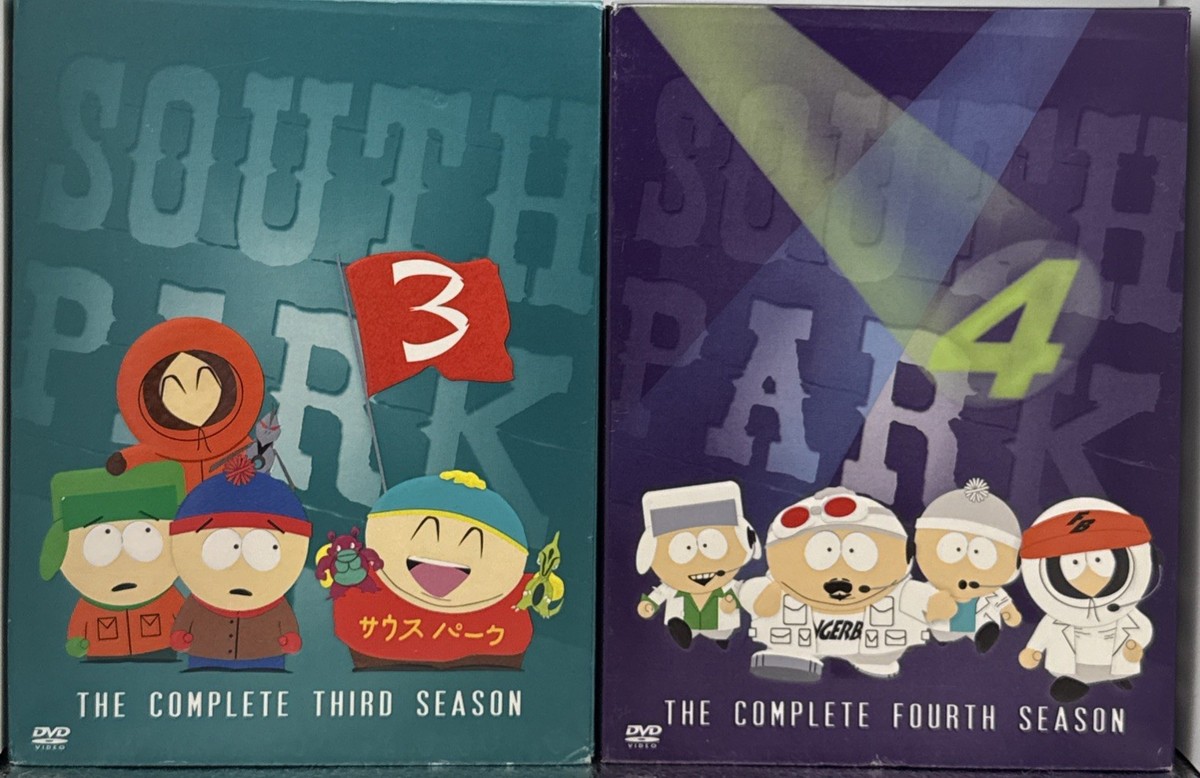 South Park DVD Seasons 1-16, 18, 19 *Pre Owned* (12-16, 18 & 19