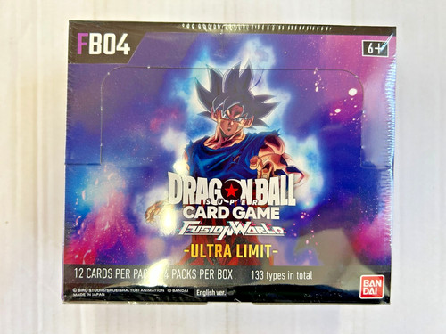 Dragon Ball Super Card Game FB04 Ultra Limit Booster Box Sealed English