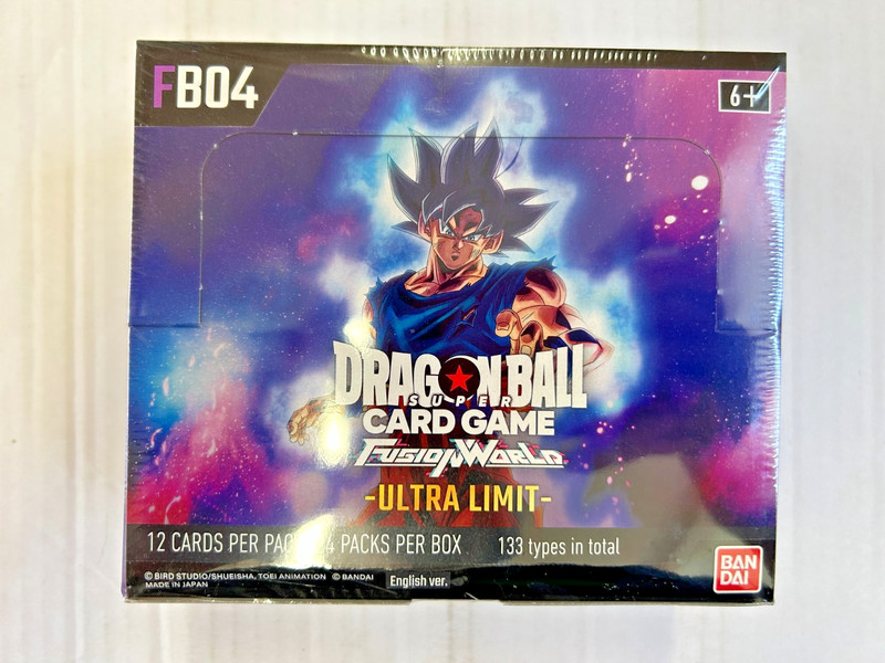 Dragon Ball Super Card Game FB04 Ultra Limit Booster Box Sealed English