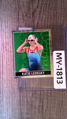 Katie Ledecky 2025 Leaf 15 #48B93 '48 Leaf Green Lazer 1/6