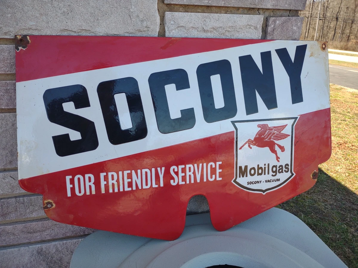 Socony Sign In Original Advertising Signs (1930-1969) for sale | eBay