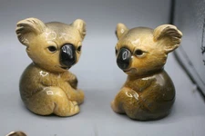 2 Vintage Goebel Koala Figurine 36 531  36533 Porcelain P19