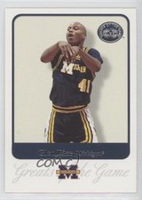 2001 Fleer Greats of the Game Glen Rice #28 b7z