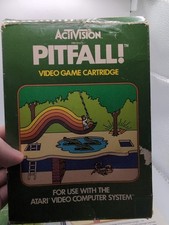 Pitfall 1982 Atari 2600 Complete In Box