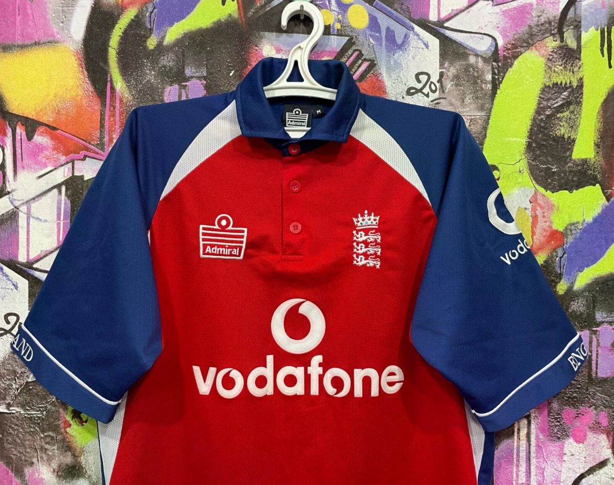 England Cricket National Team 2004 World Cup Jersey Shirt Admiral