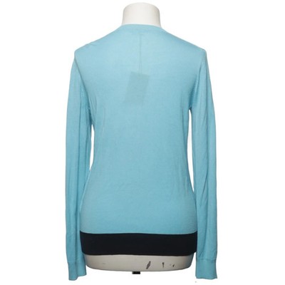 Stile Benetton, Strickjacke, Damen, Größe: M, Blau/Schwarz, Seide/Viskose #LPi