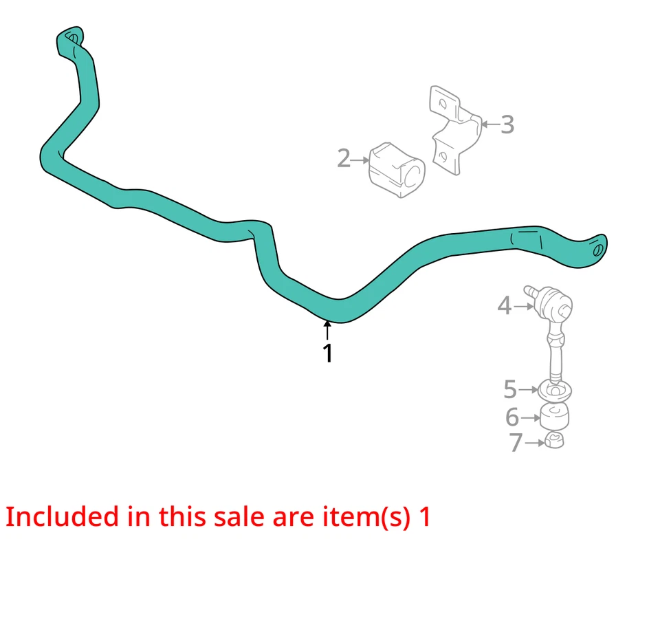 Used Front Suspension Stabilizer Bar fits: 2002 Suzuki Vitara Front Grand Front Foto 3 de 4