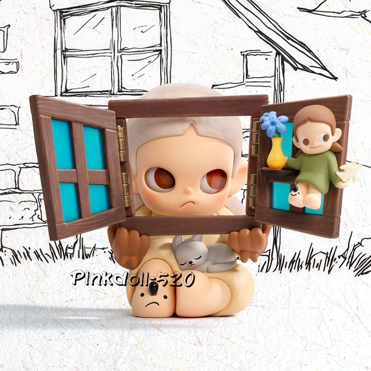 Zsiga Through Another Window Figure Art Toy Gift