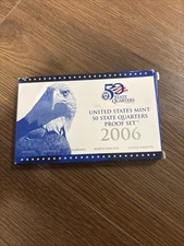 United States Mint 50 State Quarters Proof Set 2006 NV NE CO ND SD