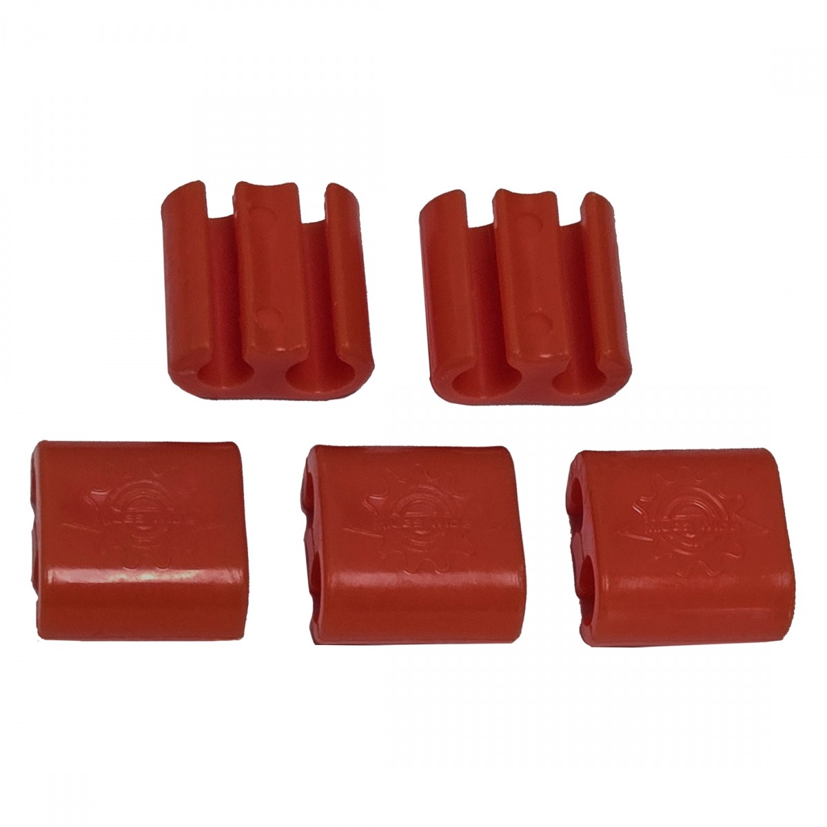 Miles Wide Red Cable Buddies - Durable Snap-On Cable Guides for a Clean 2390₽