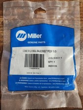 MILLER 263801 CONN, TW LK INSUL MALE DINSE TYPE SK 10-25
