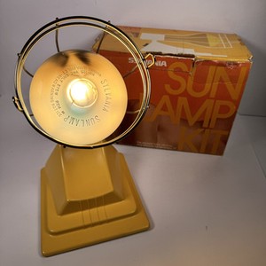 Sylvania Sun Lamp Kit W/ Original Box Works 80’s Vtg