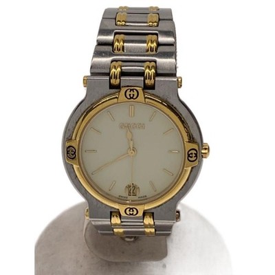 GUCCI 9000M Case Size 3.9 ×3.2cm Wrist Size 15cm Used Watch #61423