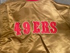 Vintage San Francisco 49ers Starter Jacket Men’s Size XL Authentic Satin Gold — photo 4