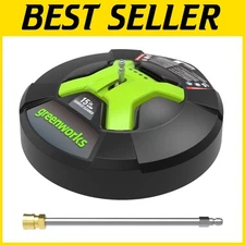 Manual Green Surface Cleaner with 15" Extension