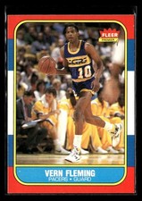 1986-87 Fleer #33 Vern Fleming - Set Break! NM/MT+ RC