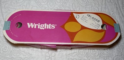Vintage WRIGHTS White Lace Trim 1/2'' W 36 Yards 1970s Ribbon Trim OBO !!