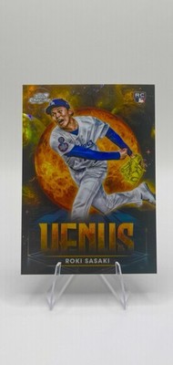 2025 Topps Cosmic Chrome Venus Rookie Insert Roki Sasaki Dodgers #PPV-6