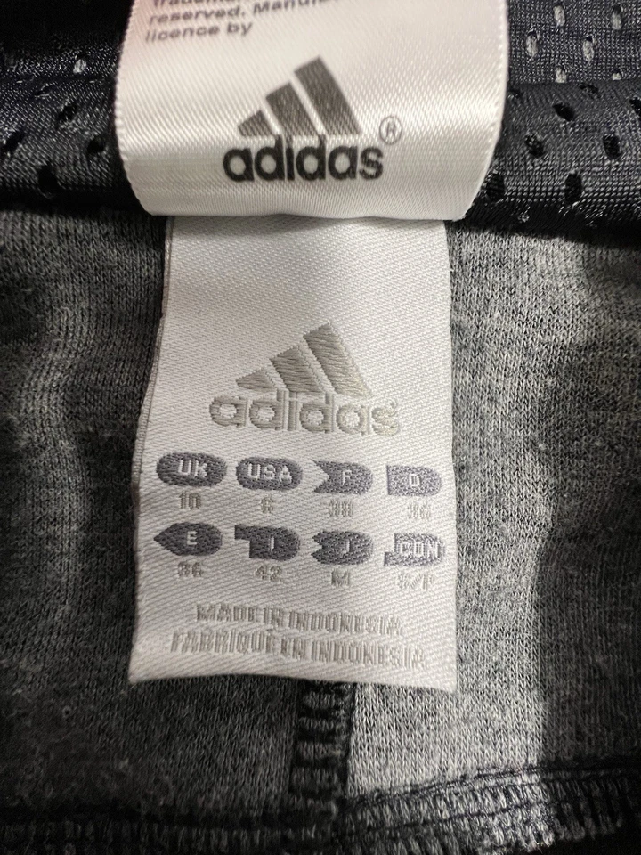 ADIDAS Womens S FIFA 2006 Germany Black Flag Logo Hoodie VTG Rare Soccer - Image 3 of 4