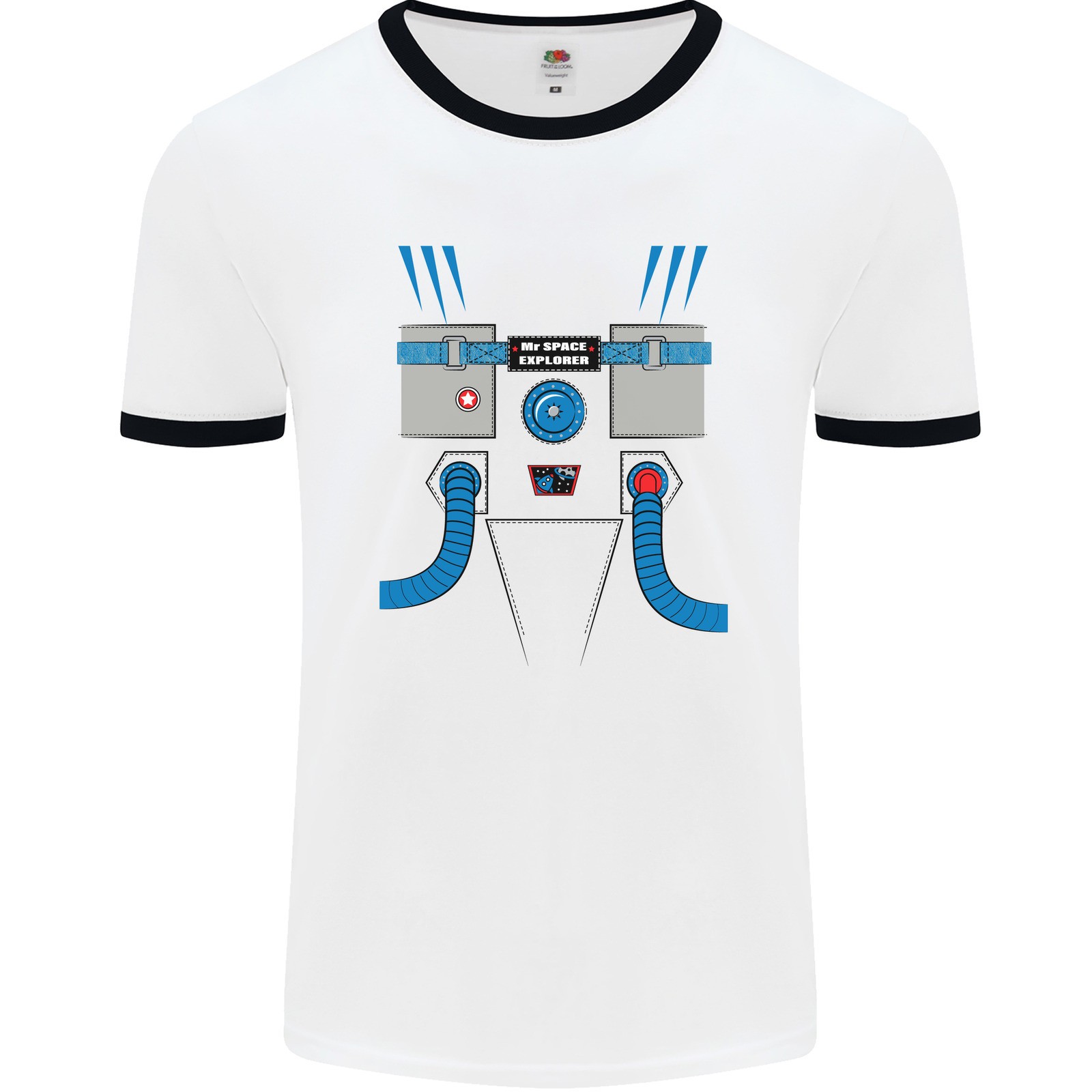 Disfraz De Astronauta Para Hombre Camiseta Ringer