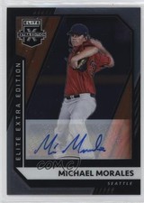 2021 Panini Elite Extra Edition Optic Signatures /99 Michael Morales Auto 0p10
