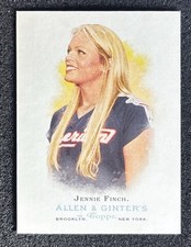 2006 Allen & Ginter's Baseball Jennie Finch Rookie Card RC #303 BUF. rookie card picture