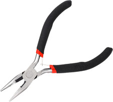 Spitzzange Mini Rundzange Edelstahl Selbstöffnend für Schmuck Drahtarbeiten