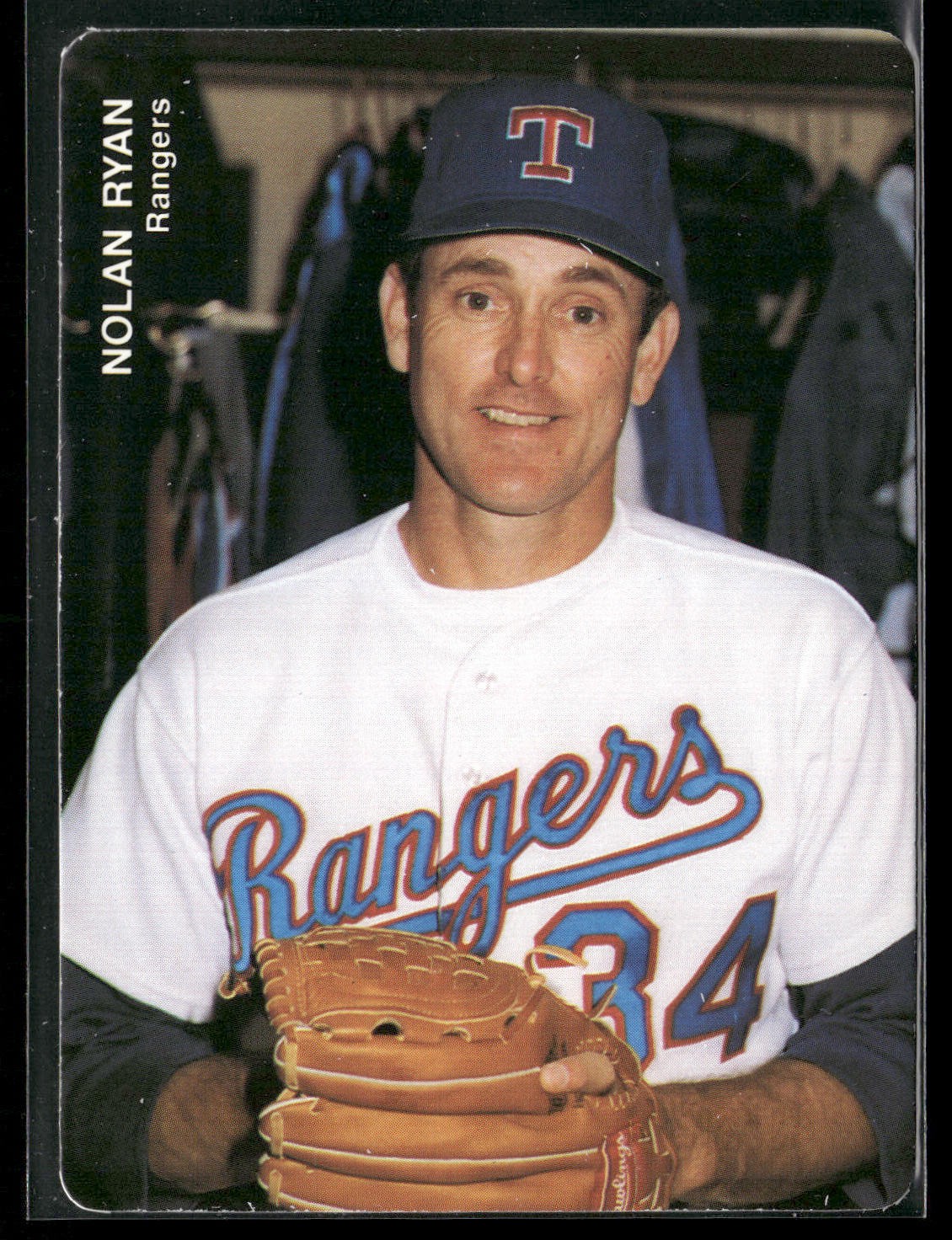 1991 Mother's Cookies Texas Rangers #2 Nolan Ryan