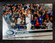 2017 Topps Adam Lind #328 Series 1 - Vintage Stock LOGO - #d/99 *MINT*QRSC*