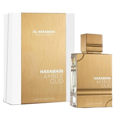 Al Haramain Amber Oud White Edition Eau De Parfum Spray for Unisex 2 Ounce