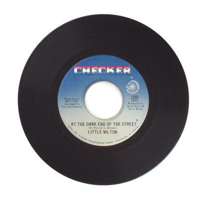 Little Milton - At The Dark End Of The Street; I Who Have Nothing - 45 RPM 7''