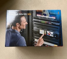 Blackmagic Design Videohub 120x120 12G SDI Router — NEW / UNUSED