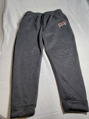 Hype Graphic Jogger Sweatpants Men s Gray Fleece Lined Streetwear Sweatpants L
