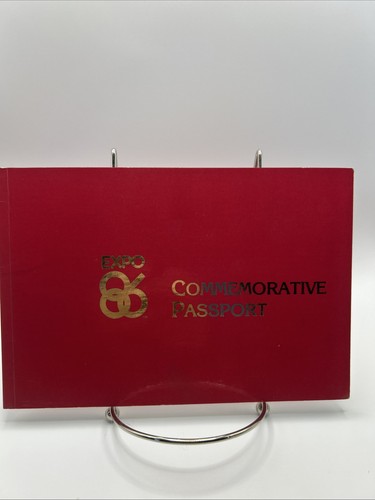 EXPO 86 — 1986 Commemorative Passport Photo Book