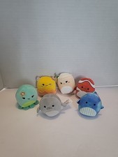 Squishmallow Squishville Lot of 6 Mini Stuffed Plush w/ Tush Tags
