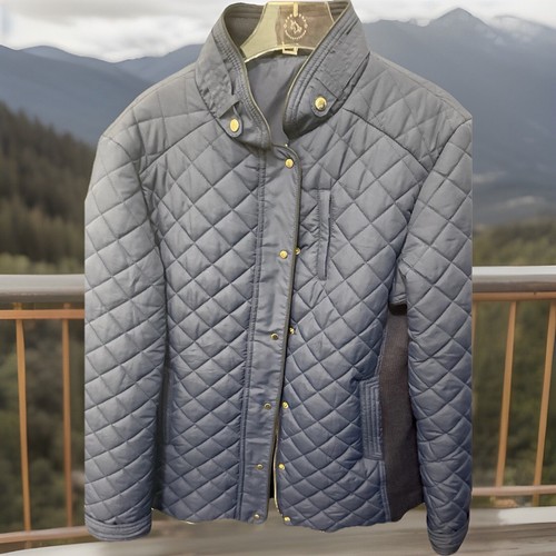 SERRA Women’s Quilted Jacket Blue SIZE L No Detachable Hood - Bild 4 von 6