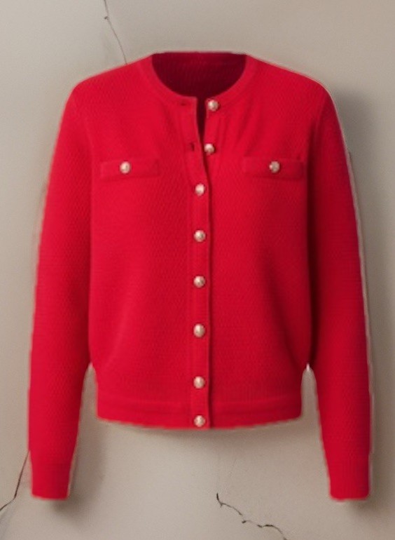 Ann Taylor Red cardigan XL Button Up. Brand New. Retail: $104.99