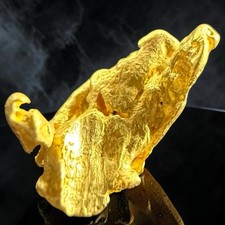 2.840 GRAMS AUSTRALIAN NATURAL PURE GOLD NUGGET GENUINE (94-98% PURE) #AUSSIE100