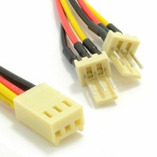 3 Pin Fan Splitter Cable 2 Fans to One Power Source