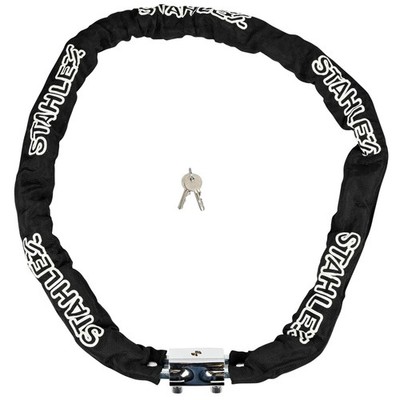 Stahlex Fahrradschloss SuperLock 399 150 cm Stahl Massivschloss schwarz