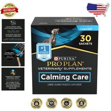 Purina Pro Plan Calming Dog Supplements 30ct Vet Recommended Anxious Behavior