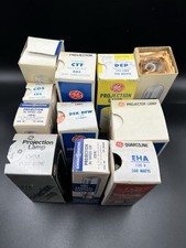 Vintage General Electric Projector Lamps in Original Boxes- Bundle Of 11
